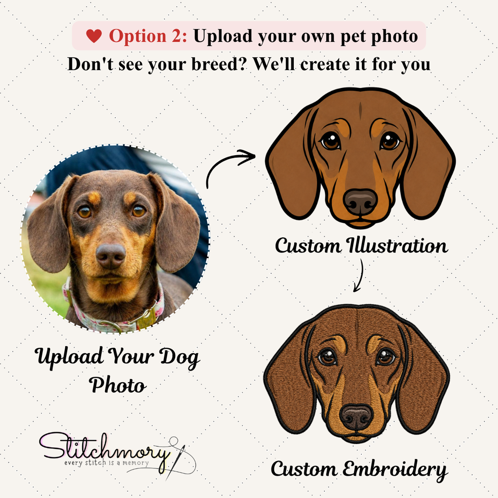 Custom Dachshund Embroidered Hat, Personalized Pet Portrait Baseball Cap, Premium Gifts For Dog Lovers